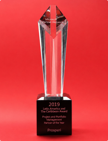 Troféu Microsoft 2018 — Latin America and The Caribbean Award, Project and Portfolio Management Partner of the Year